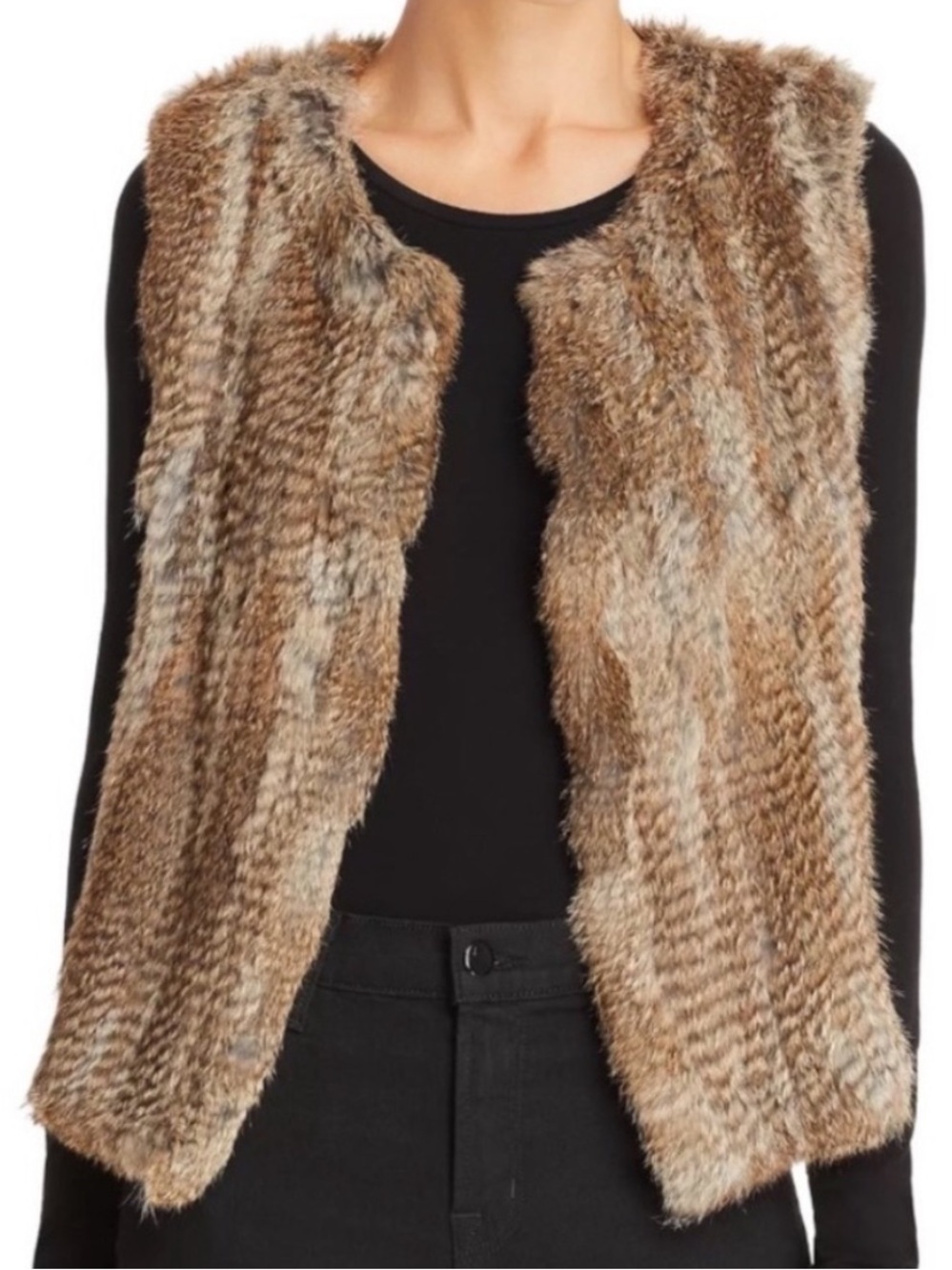525 America Rabbit Fur vest